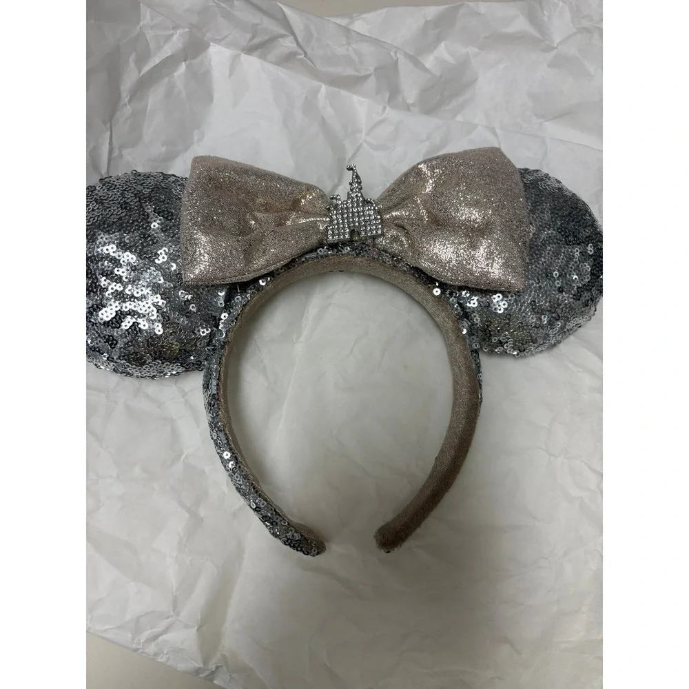 Disney Minnie Mouse Ears -‎ Champagne/silver